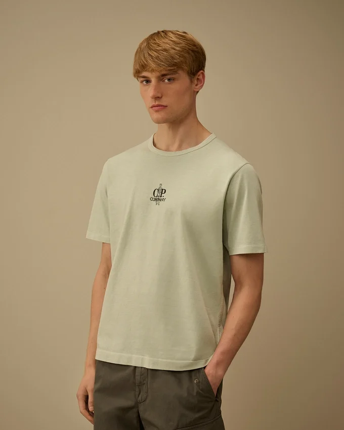 1020 Jersey Short Sleeve Embroidery T-Shirt