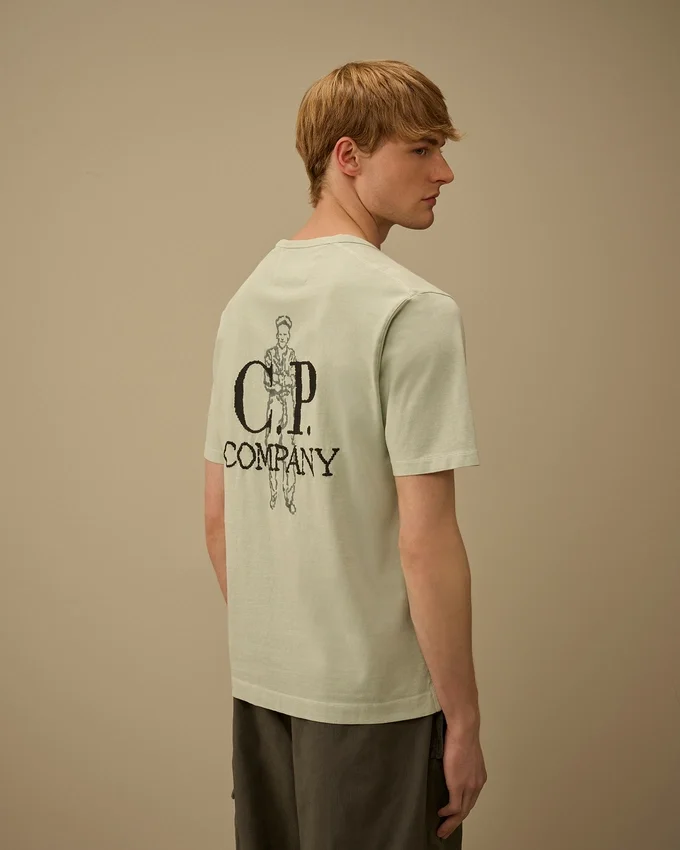 1020 Jersey Short Sleeve Embroidery T-Shirt
