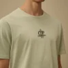 1020 Jersey Short Sleeve Embroidery T-Shirt