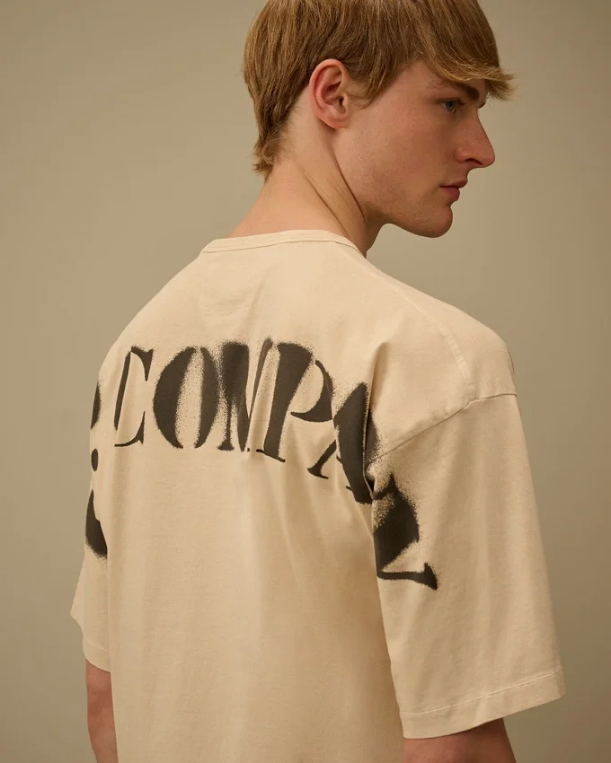 1020 Jersey Short Sleeve Stencil T-Shirt