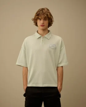 20/1 Jersey Short Sleeve Boxy Logo Polo