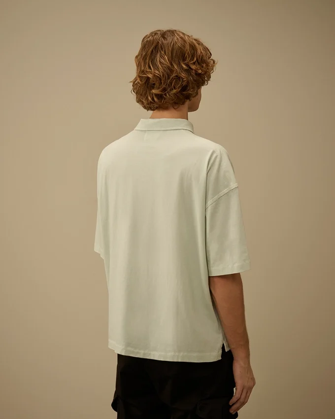 20/1 Jersey Short Sleeve Boxy Logo Polo