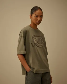 20/1 Jersey Short Sleeve Boxy Logo T-Shirt