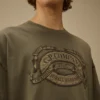 20/1 Jersey Short Sleeve Boxy Logo T-Shirt