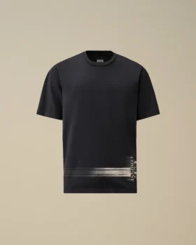 24/1 Jersey Short Sleeve Bottom Logo T-Shirt