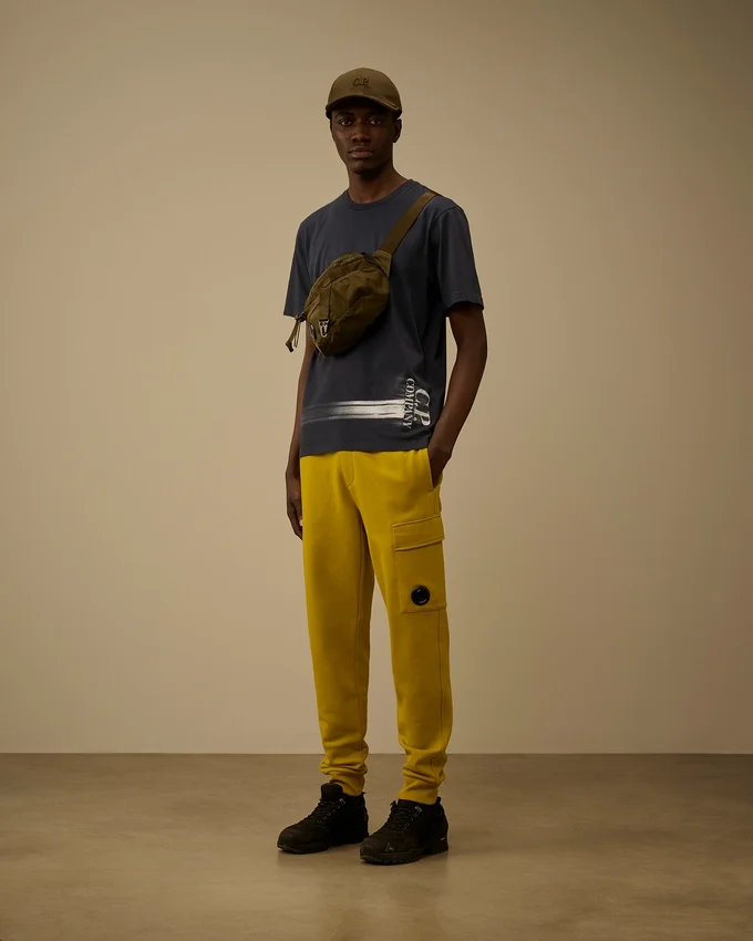 24/1 Jersey Short Sleeve Bottom Logo T-Shirt