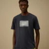 24/1 Jersey Short Sleeve Logo Label T-Shirt