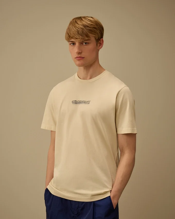 24/1 Jersey Short Sleeve Logo T-Shirt
