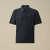 24/1 Piquet Button Short Sleeve Polo