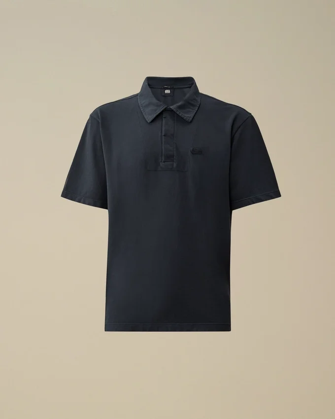 24/1 Piquet Button Short Sleeve Polo