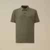 24/1 Piquet Pigment Dyed Short Sleeve Polo
