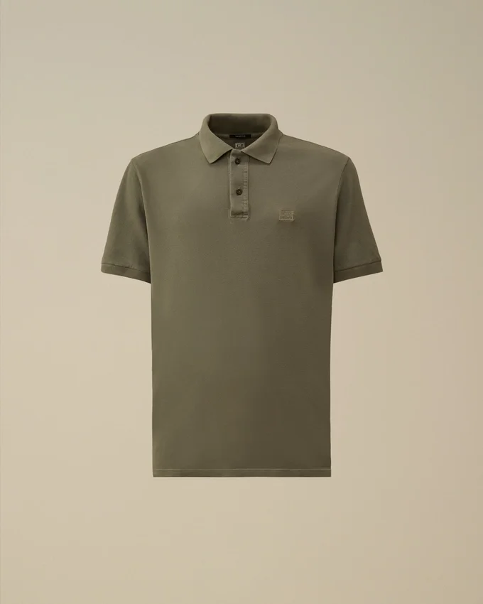 24/1 Piquet Pigment Dyed Short Sleeve Polo
