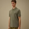 24/1 Piquet Pigment Dyed Short Sleeve Polo