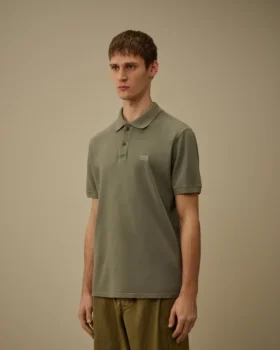 24/1 Piquet Pigment Dyed Short Sleeve Polo