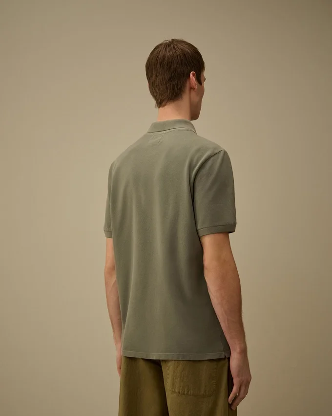 24/1 Piquet Pigment Dyed Short Sleeve Polo
