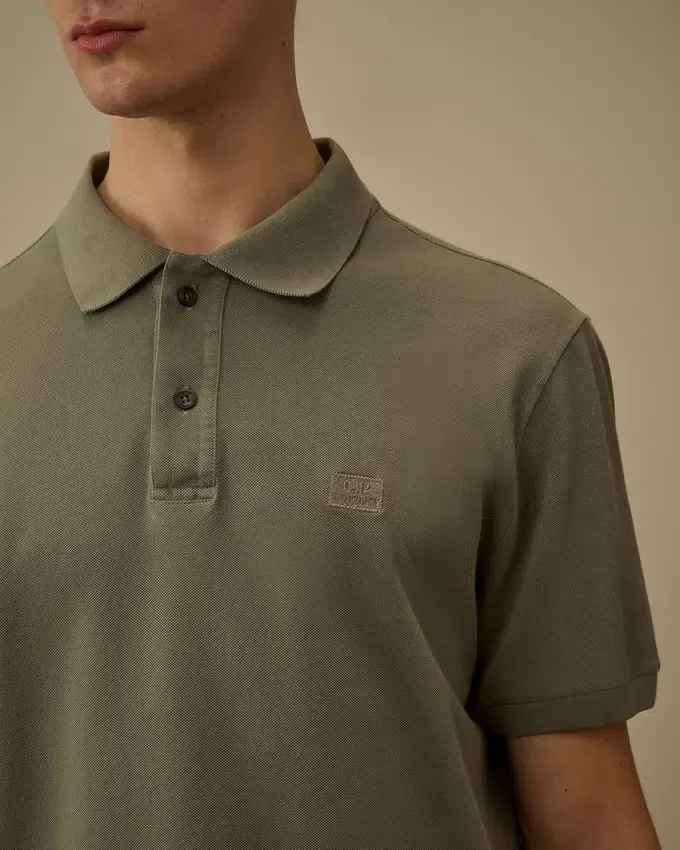 24/1 Piquet Pigment Dyed Short Sleeve Polo