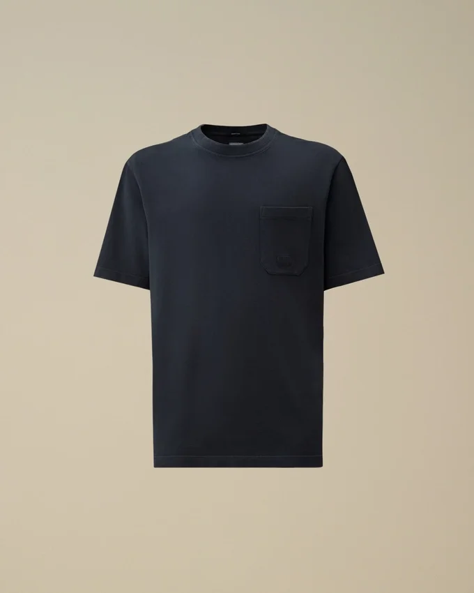 24/1 Piquet Pigment Dyed Short Sleeve T-Shirt