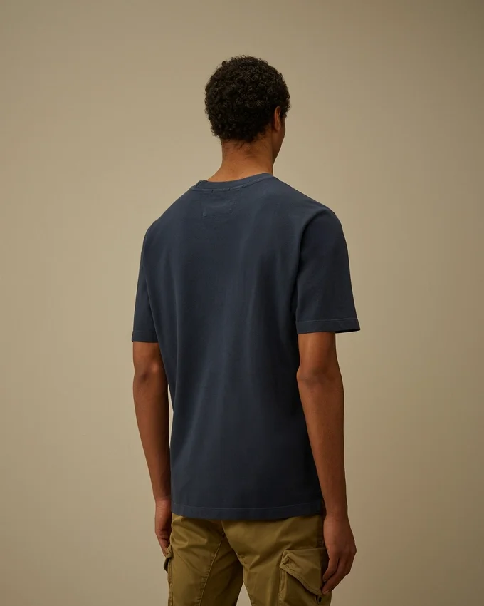 24/1 Piquet Pigment Dyed Short Sleeve T-Shirt