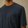 24/1 Piquet Pigment Dyed Short Sleeve T-Shirt