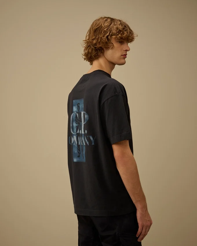 30/1 Jersey Comfort Logo T-Shirt
