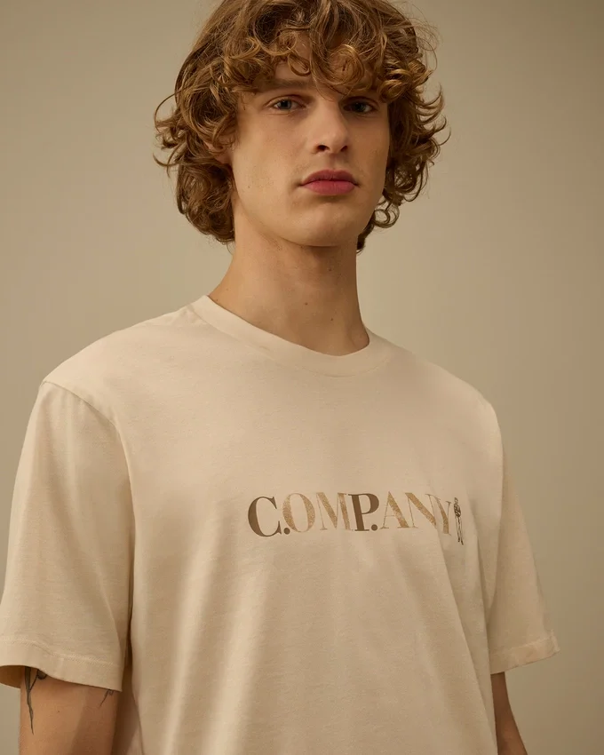 30/1 Jersey Short Sleeve Chest Logo T-Shirt