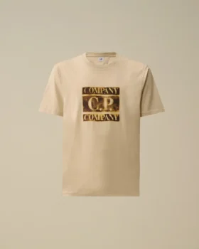 30/1 Jersey Short Sleeve Faded Logo T-Shirt