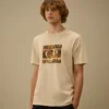 30/1 Jersey Short Sleeve Faded Logo T-Shirt