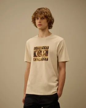 30/1 Jersey Short Sleeve Faded Logo T-Shirt