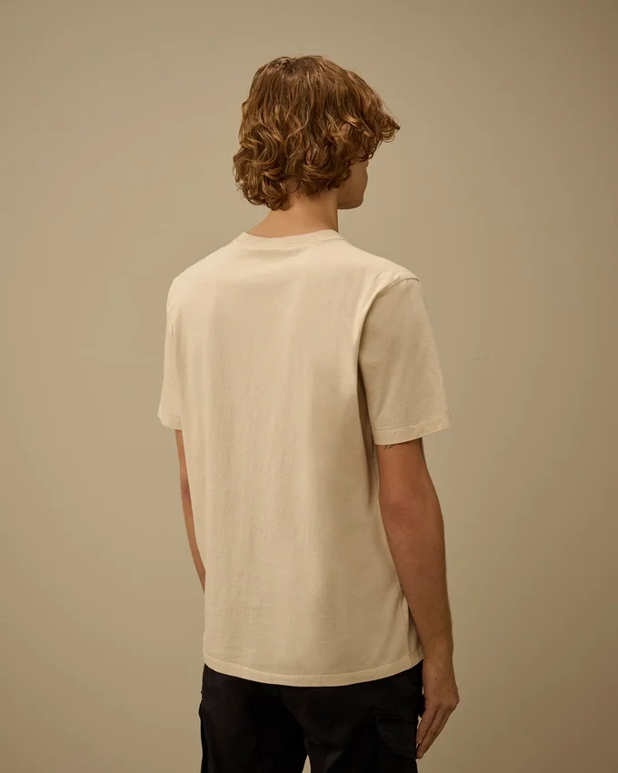 30/1 Jersey Short Sleeve Faded Logo T-Shirt