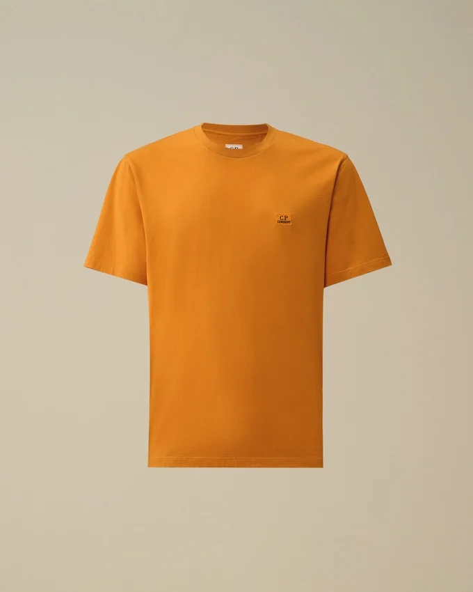 30/1 Jersey Short Sleeve Logo Patch T-Shirt