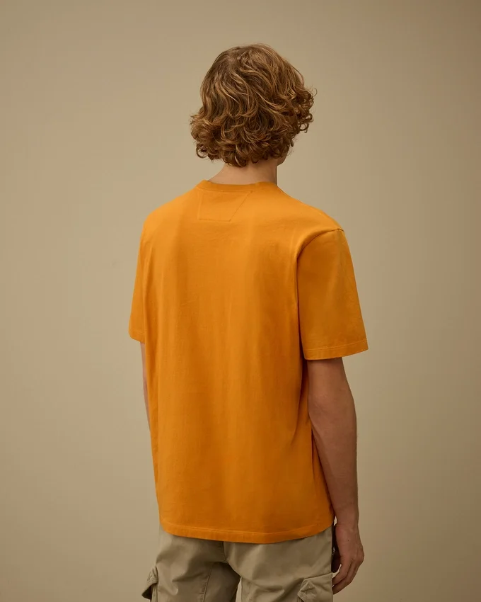 30/1 Jersey Short Sleeve Logo Patch T-Shirt
