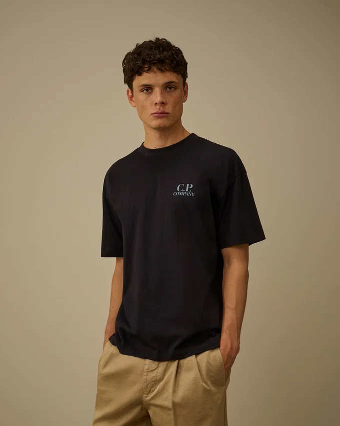 30/1 Jersey Short Sleeve Printed Graphics T-Shirt