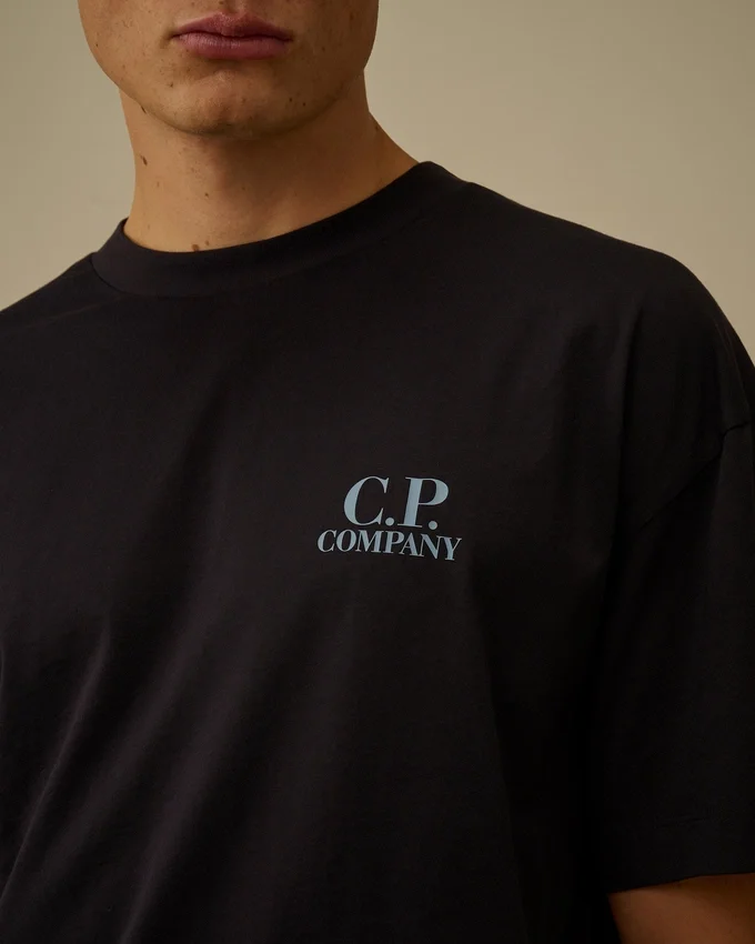 30/1 Jersey Short Sleeve Printed Graphics T-Shirt