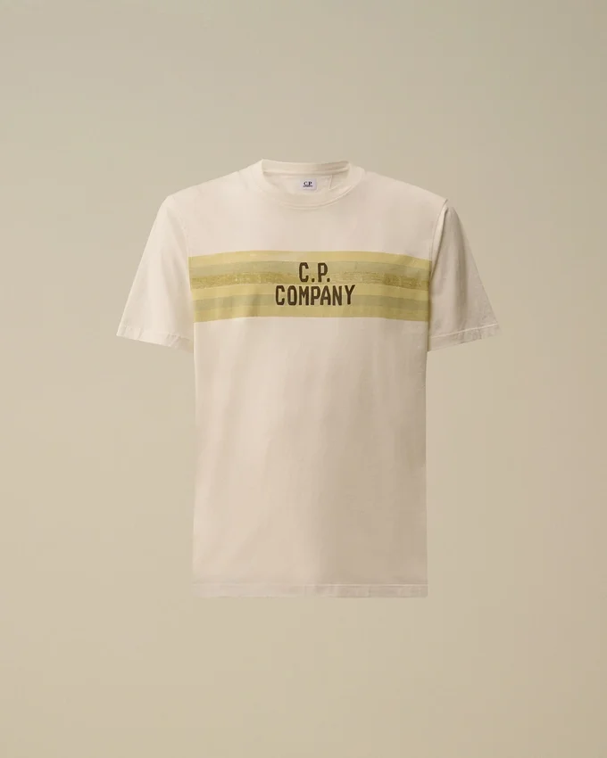 30/1 Jersey Short Sleeve Striped T-Shirt