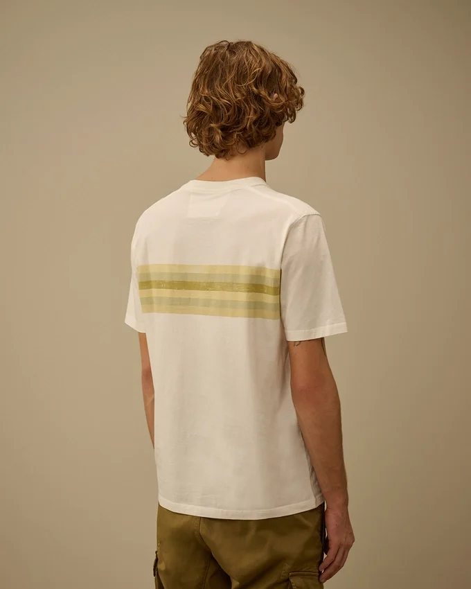 30/1 Jersey Short Sleeve Striped T-Shirt