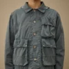 50 Fili Indigo Bleached Goggle Jacket