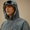 50 Fili Indigo Bleached Goggle Jacket