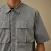 50 Fili Short Sleeve Zip Shirt