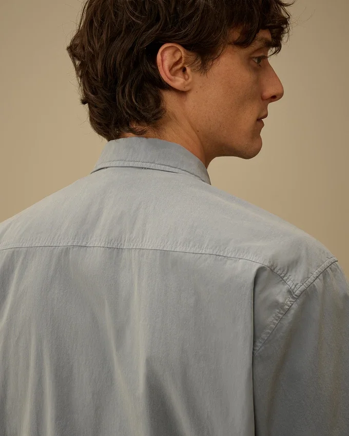 50 Fili Short Sleeve Zip Shirt