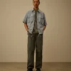 50 Fili Short Sleeve Zip Shirt