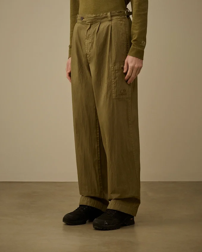 50 Fili Wax Loose Cargo Pants