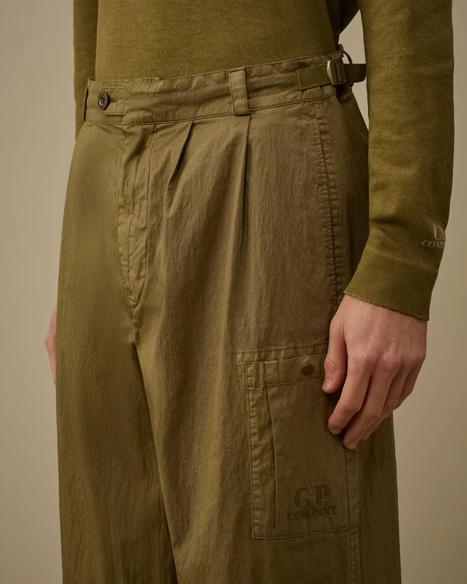 50 Fili Wax Loose Cargo Pants