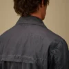 50 Fili Wax Zipped Lens Overshirt