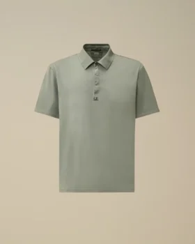 70/2 Mercerized Jersey Gasato Short Sleeve Logo Polo