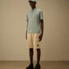 70/2 Mercerized Jersey Gasato Short Sleeve Logo Polo