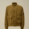 Broken Twill Lens Bomber Jacket