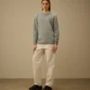 Bull Denim No Side Seams Pants