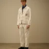 Bull Denim No Side Seams Pants
