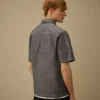 Chambray Short Sleeve Button Shirt
