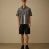Chambray Short Sleeve Button Shirt